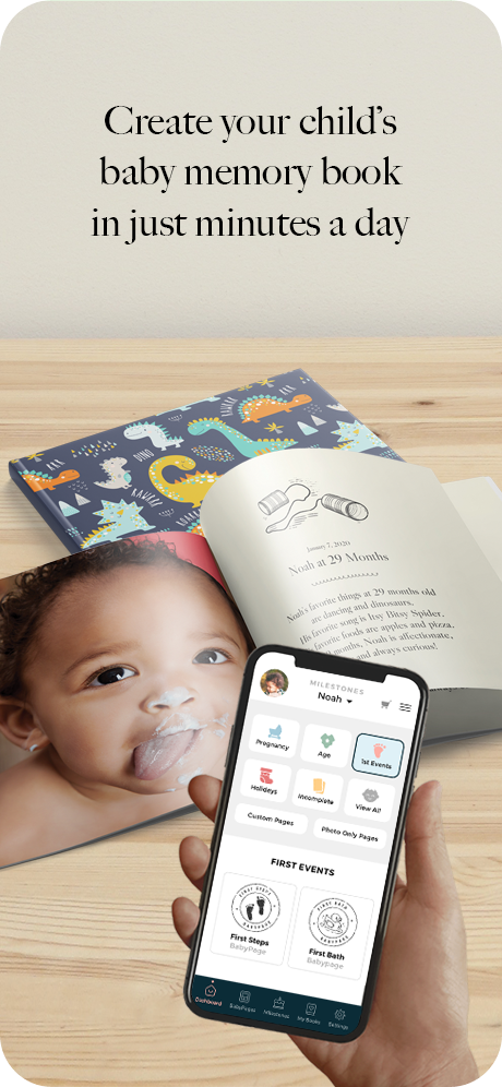 ios baby book and phone