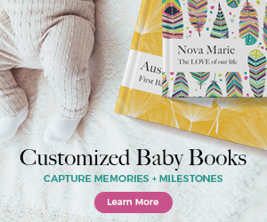 BabyPage Custom Baby Book creation ad