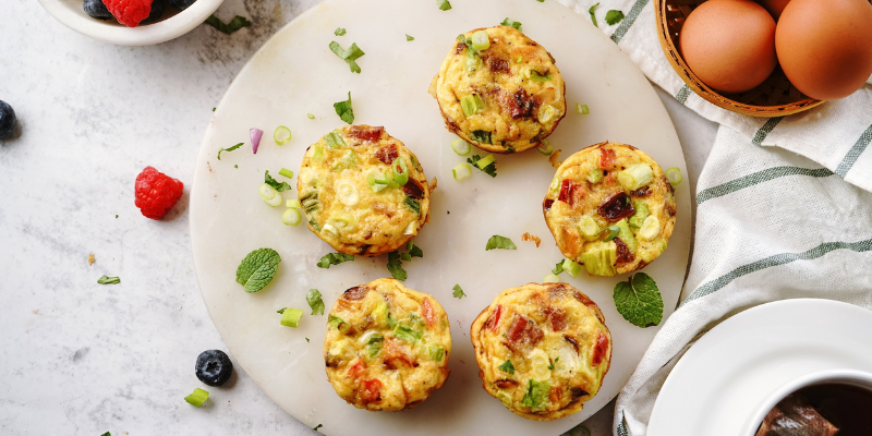 easy to prepare egg muffins for kids breakfast