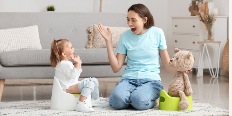 tips for a smooth transition from diaper to potty chair