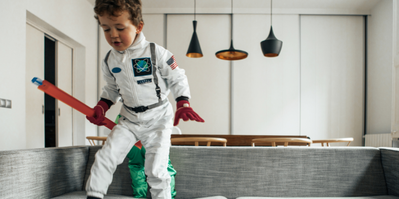 homemade astronaut costume directions