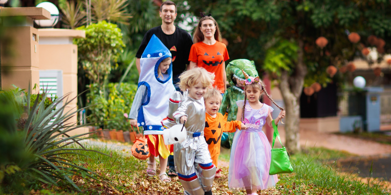 neighborhood awareness for halloween