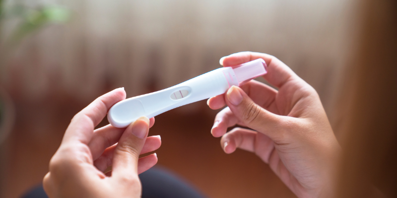 positive pregnancy test