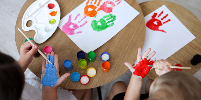 Thanksgiving handprint turkey craft