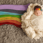 newborn rainbow baby